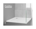 Cefito Shower Base 800x800 Over Tray Acrylic ABS Fiberglass SquareTile DIY Bath