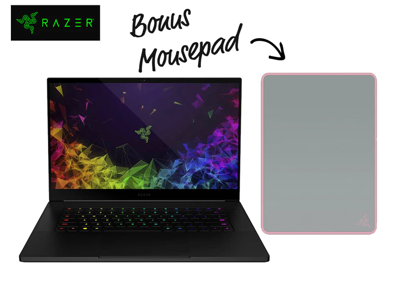 Razer Blade 15.6-Inch 512GB 144Hz Gaming Laptop + Bonus Mouse Mat