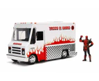 Taco Truck and Deadpool Figure (Deadpool) 1:24 Jada Diecast Model