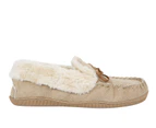 Pamper Vybe Comfy Fluffy Padded Indoor Slipper Women's - Natural