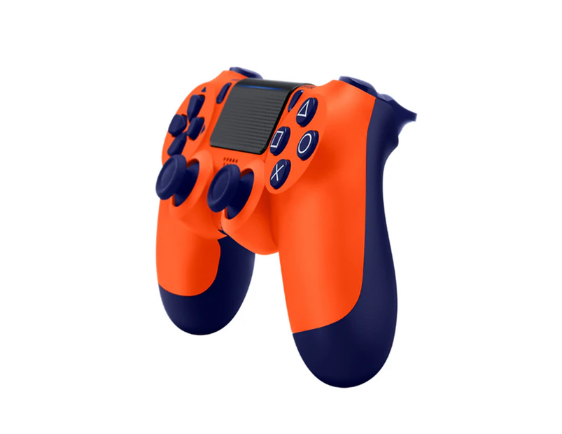 WJS PS4 Wireless Controller with Dual Vibration Bluetooth Gamepad - ORANGE