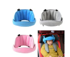WJS Comfortable Safe Neck Relief Head Protector Belt Baby Sleep Aid Strap - GREY