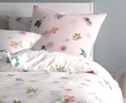 Linen House Flower Bed King Bed Quilt Cover Set - Multi