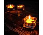 Square Tealight Candle Holder | M&W Set of 12