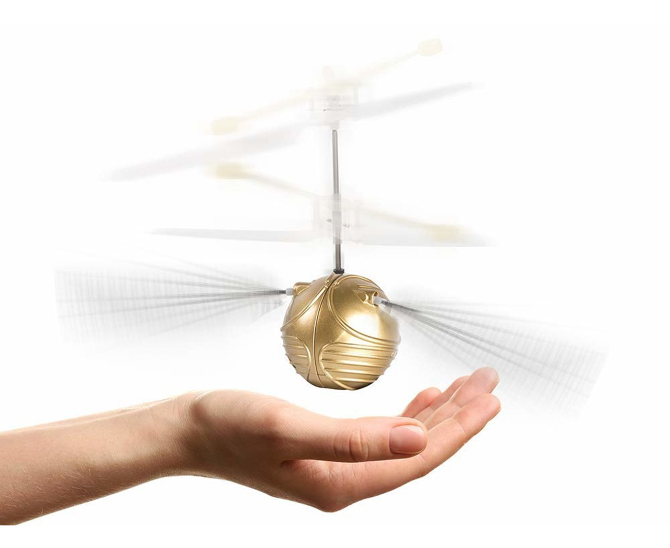 golden snitch drone toy