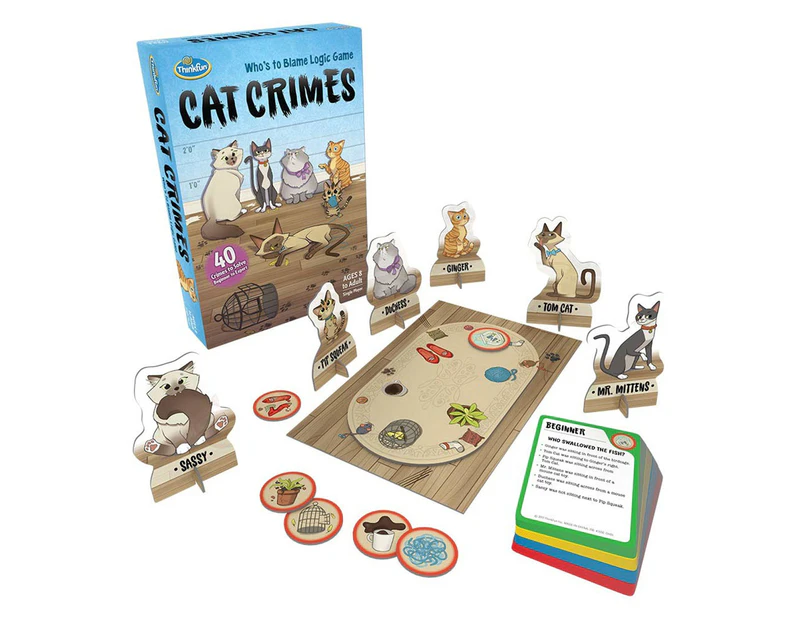 Thinkfun Cat Crimes Logic Game