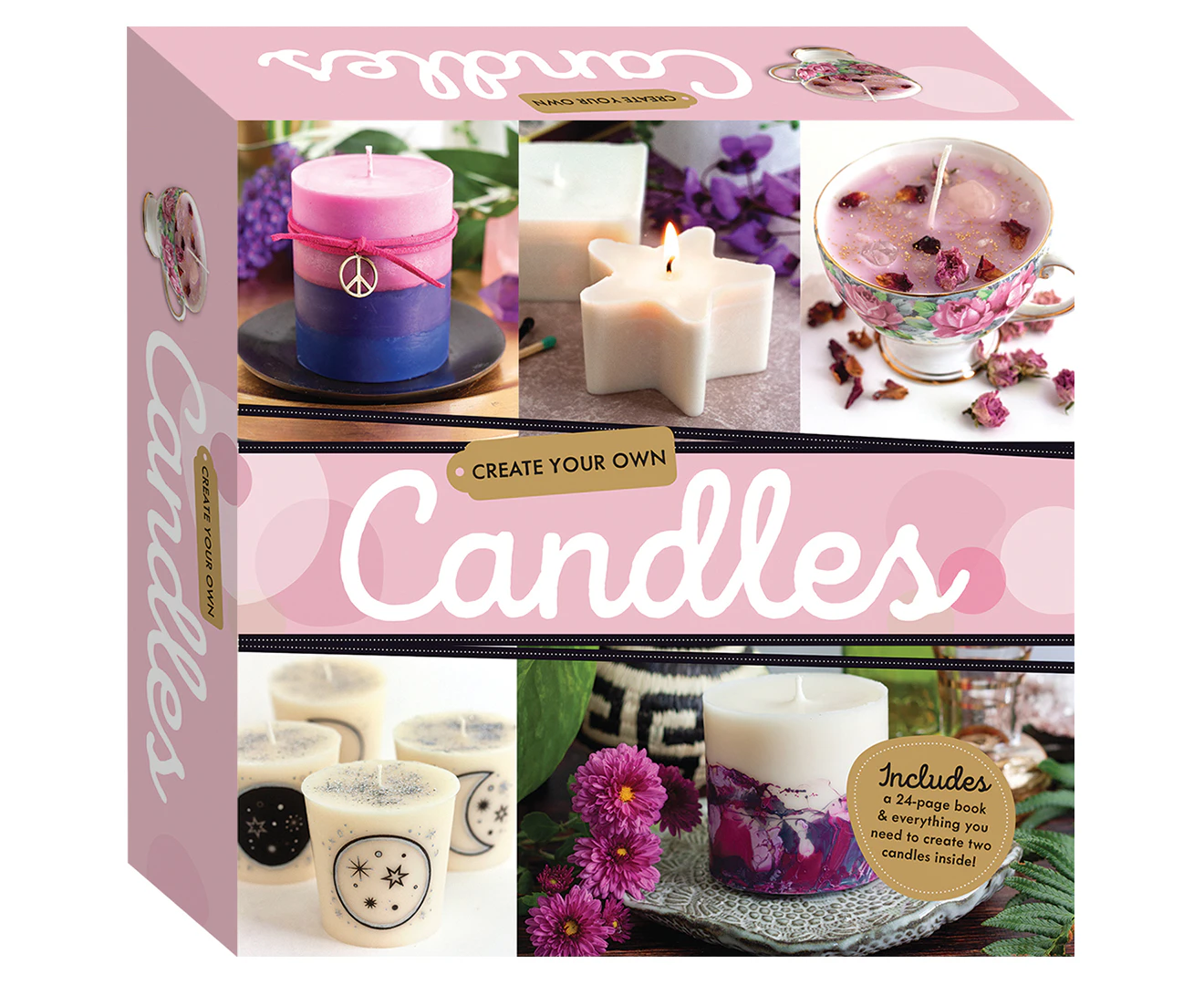 Craft Maker Create Your Own Candles Box Set Craft Activity Kit Art Project