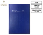 Collins Debden Kingsgrove 2019/2020 Financial Year A5 Day To Page Diary - Blue