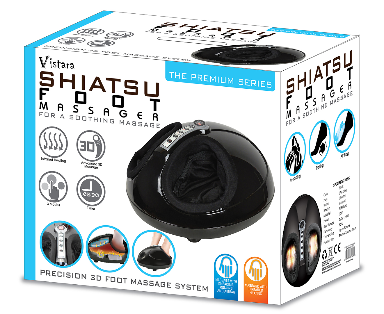 Vistara shiatsu hotsell pillow massager