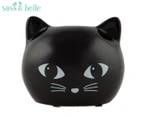 Sass & Belle Cat Money Box - Black