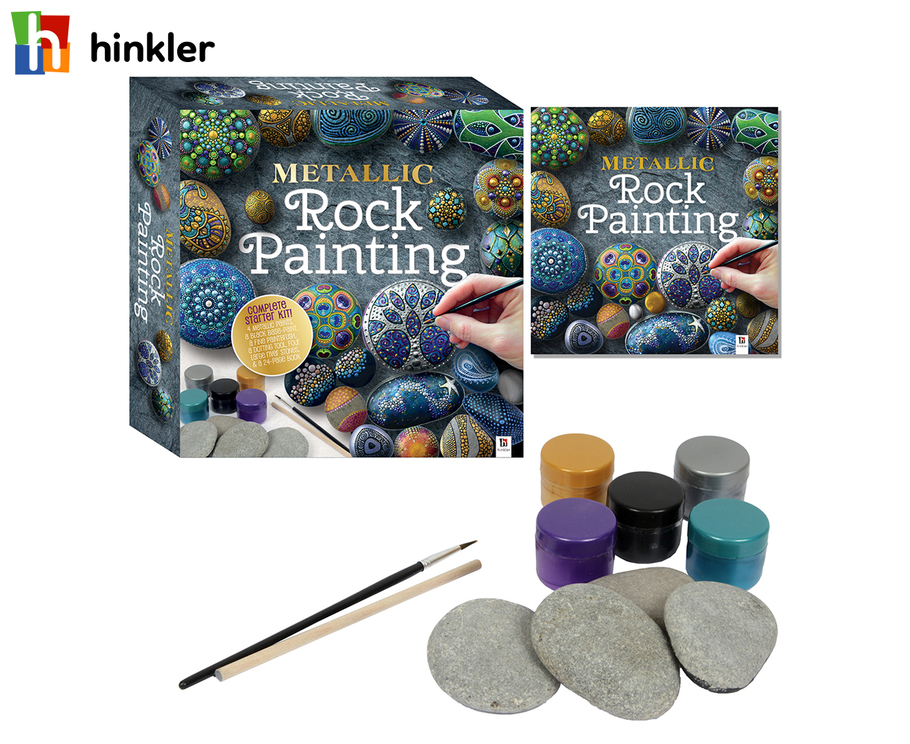 Buy Rock Painting Kit, Rock Painting Supplies Set, River Rock Arts and  Crafts Projects for Kids and Adults Online at Low Prices in India 