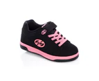 Heelys Black-Pink Dual Up Girls Two Wheel Shoe