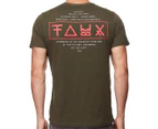 Friend Or Faux Men's Limitless Tee - Combat Green