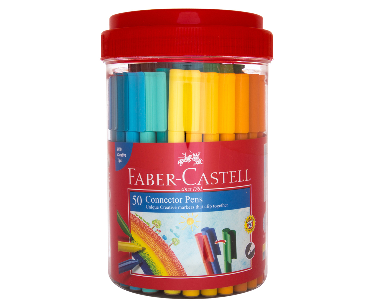 50 Stück Faber-Castell Faber-Castell Connector Pen Set 