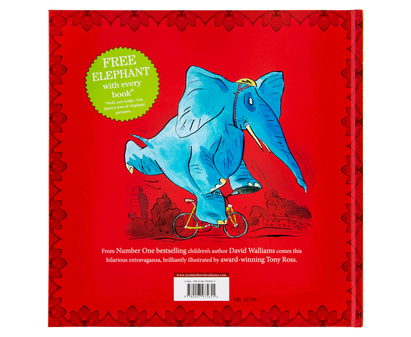 The Slightly Annoying Elephant: : Walliams, David