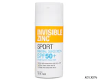 Invisible Zinc Sport 4HR Water Resistant SPF50+ Mineral Sunscreen 100mL