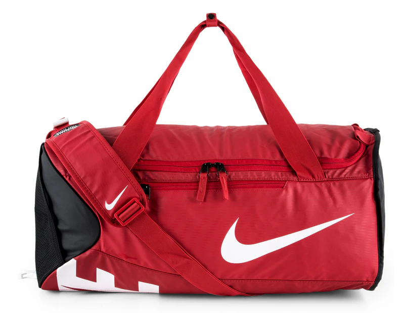 Nike 52L Alpha Crossbody Duffle Medium - Red/Black/White | Catch.com.au