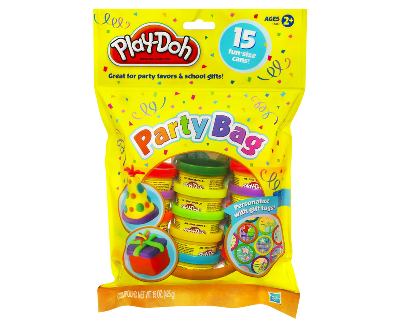 Play-Doh 15-Tub Party Bag