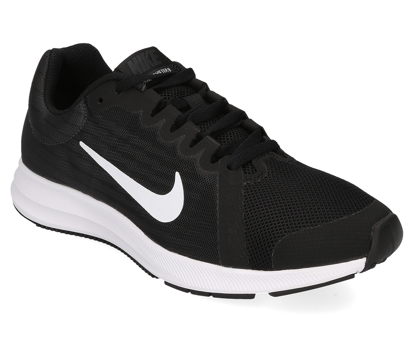 Nike Grade-School Boys' Downshifter 8 Shoe - Black/White-Anthracite ...