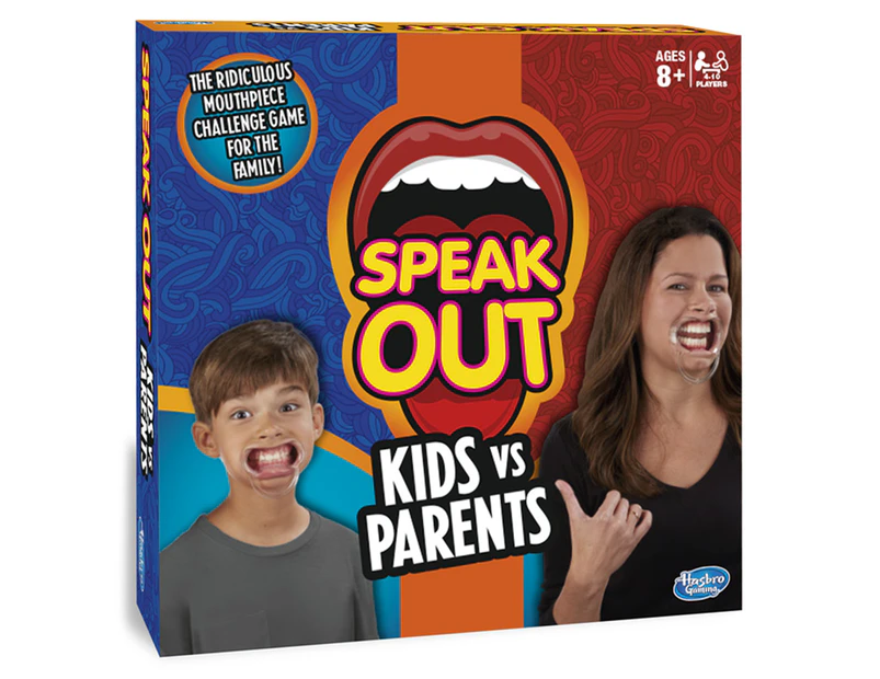 Speak Out Kids Vs Parents Board Game