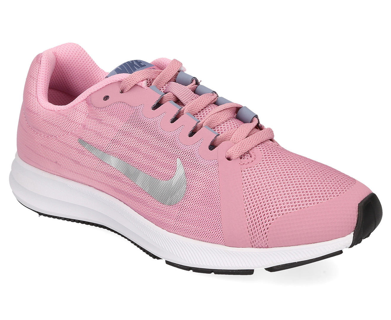 Nike Grade-School Girls' Downshifter 8 Shoe - Elemental Pink/Metallic ...