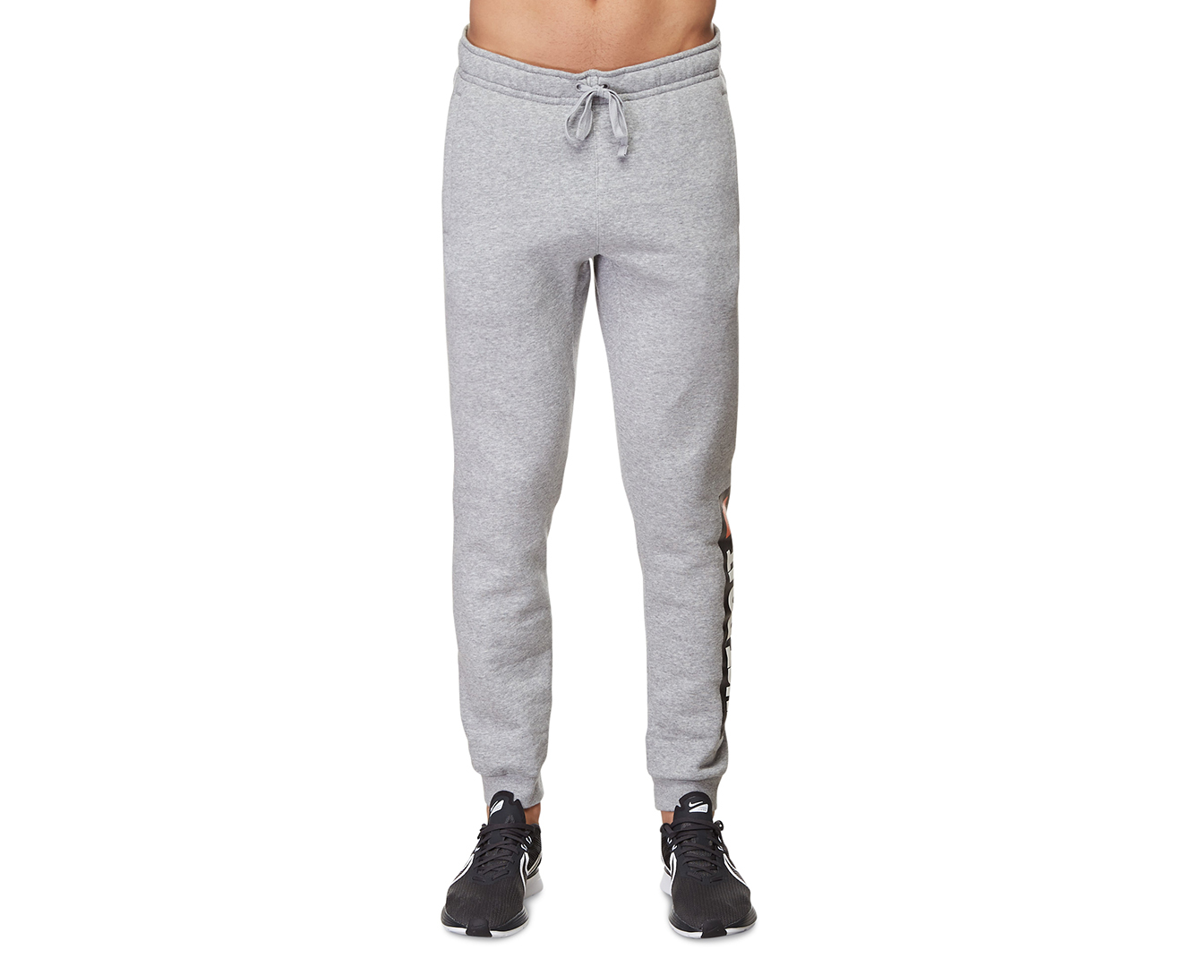 Nike Men's Just Do It Fleece Trackpants / Tracksuit Pants - Grey ...