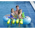 Airtime Caterpillar Ride-On Inflatable Pool Float Kids Toy Summer Swimming Pool