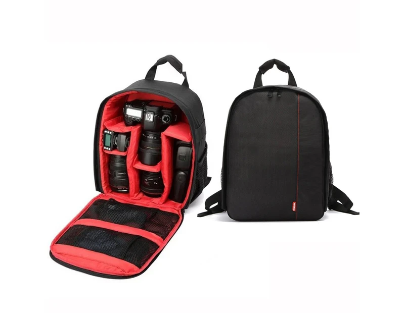 Unisex Digital SLR DSLR Camera Bag Soft Padded Backpack Suitable For Canon