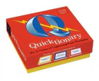 Quicktionary : A Game of Lightning-fast Wordplay