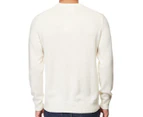 Calvin Klein Men's Logo Sweater - Egret