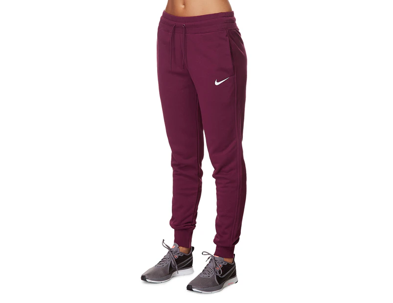 Nike Women's Sportswear Swoosh Fleece Pant - Deep Pink