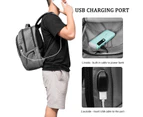 DTBG 15.6 inch Durable Lightweight Backpack-Grey