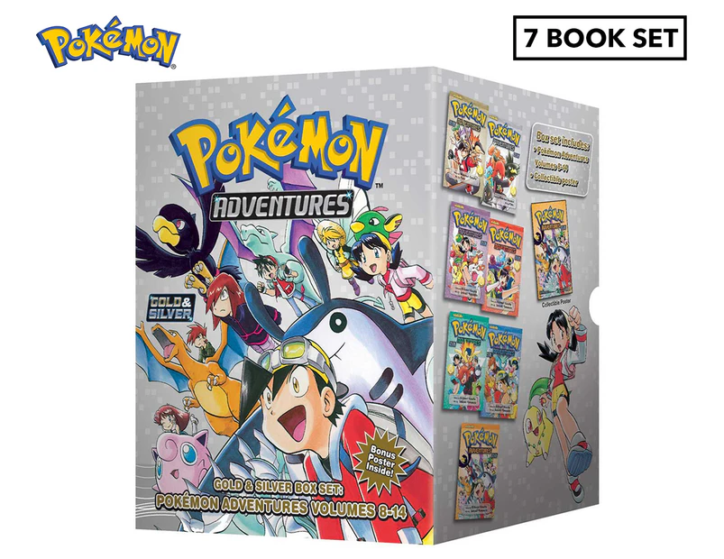 Pokémon Adventures Gold & Silver Box Set by Hidenori Kusaka