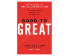 Good to Great Hardcover Book by Jim Collins