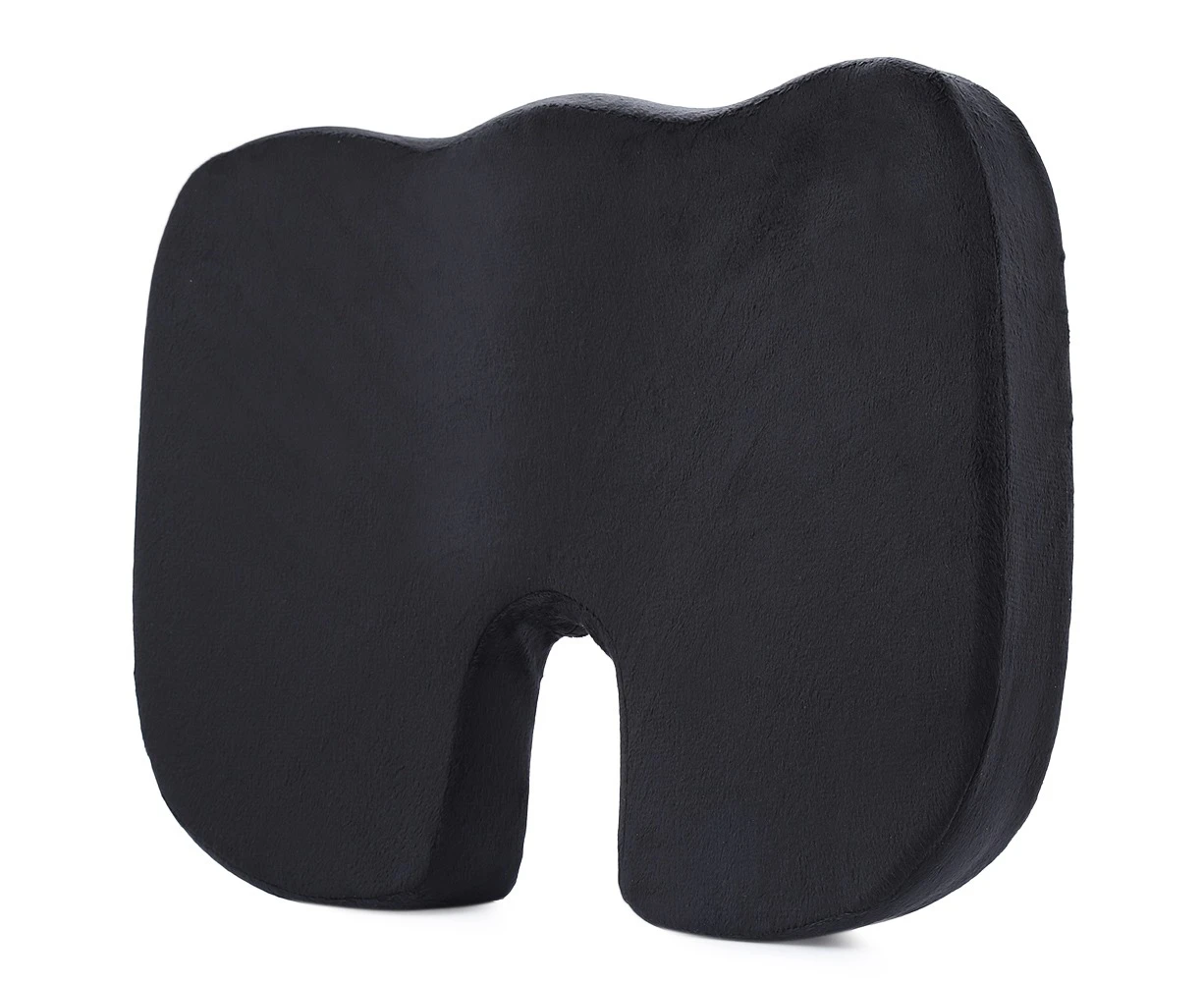 Coccyx Orthopedic Memory Foam Seat Cushion for Chair Car Office