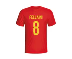 Marouane Fellaini Belgium Hero T-shirt (red) - Kids