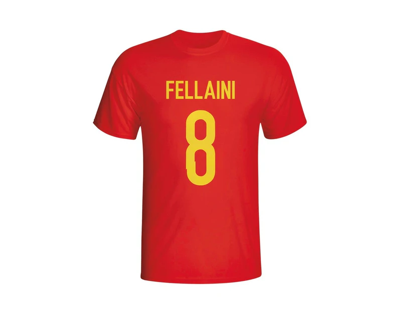 Marouane Fellaini Belgium Hero T-shirt (red) - Kids
