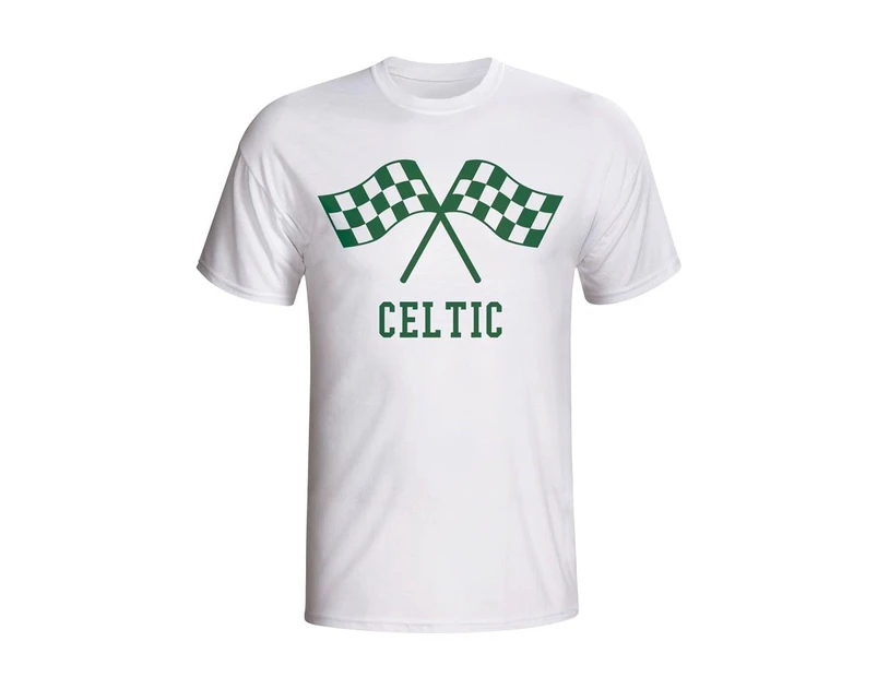 Celtic Waving Flags T-shirt (white) - Kids