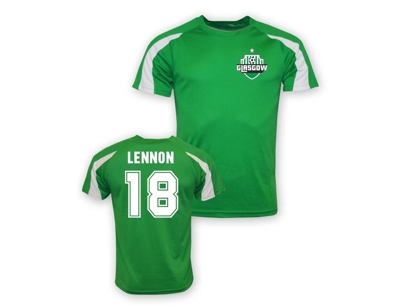 Neil Lennon Celtic Sports Training Jersey (green) - Kids