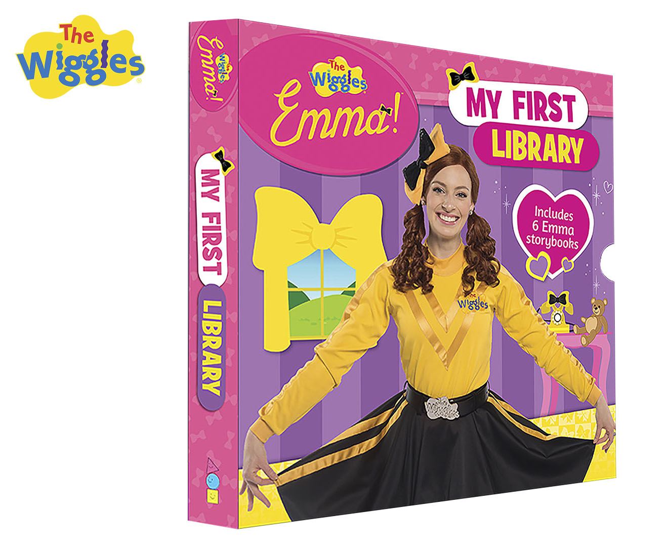 The Wiggles Emma My First Library Hardcover 6 Book Slipcase Set
