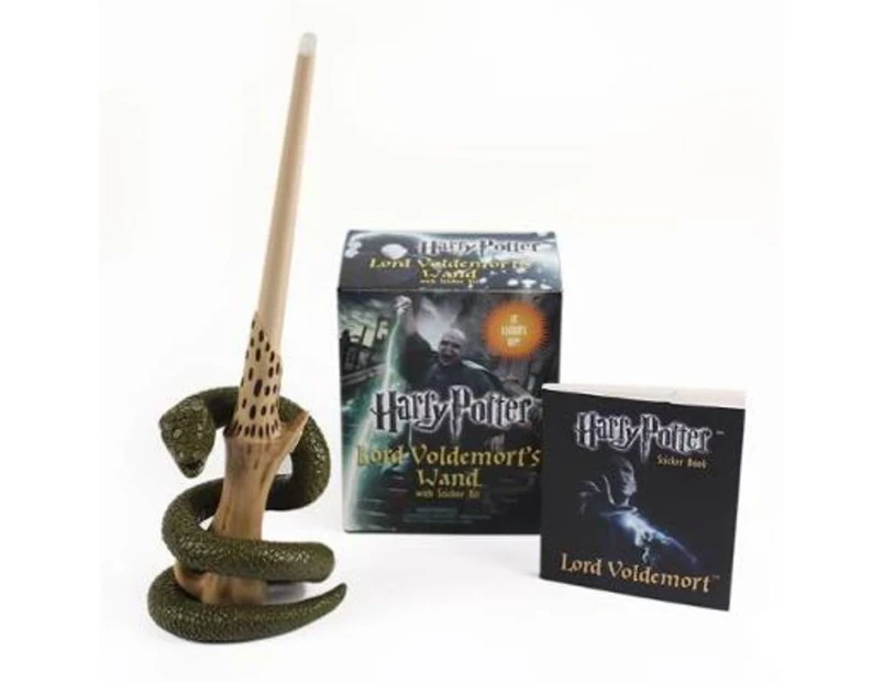 Harry Potter : Voldemort's Wand with Sticker Kit : Lights Up!