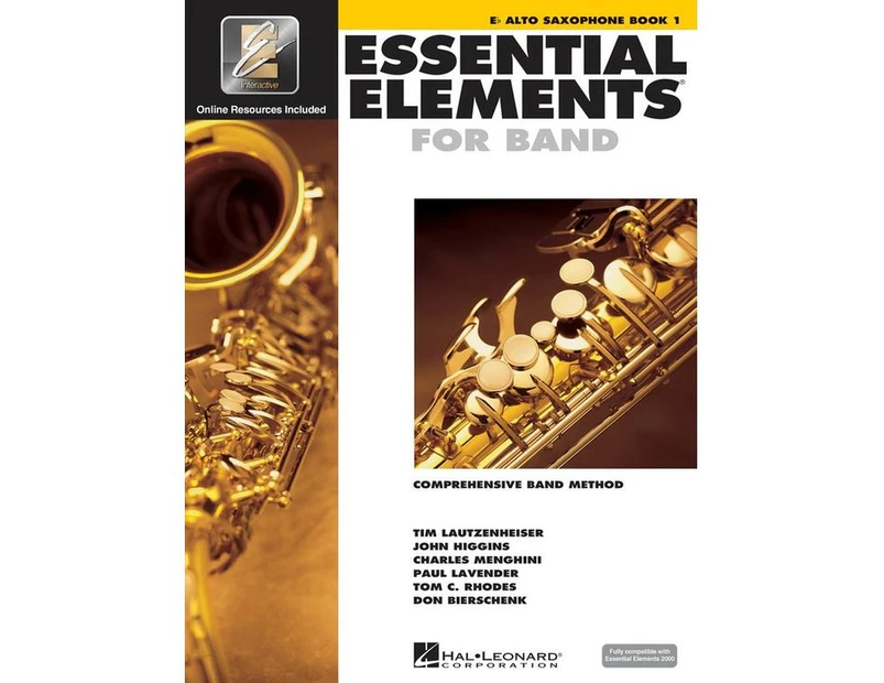 Essential Elements for Band : Eb Alto Saxophone : Book 1 with EEi