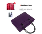 DTBG Women's 15.6 inch Laptop Tote Bag-Purple