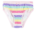 Absorba Kids' Underpants 3-Pack - Pink/Multi