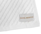 Daniel Brighton Zero Twist Hand Towel 4-Pack - White