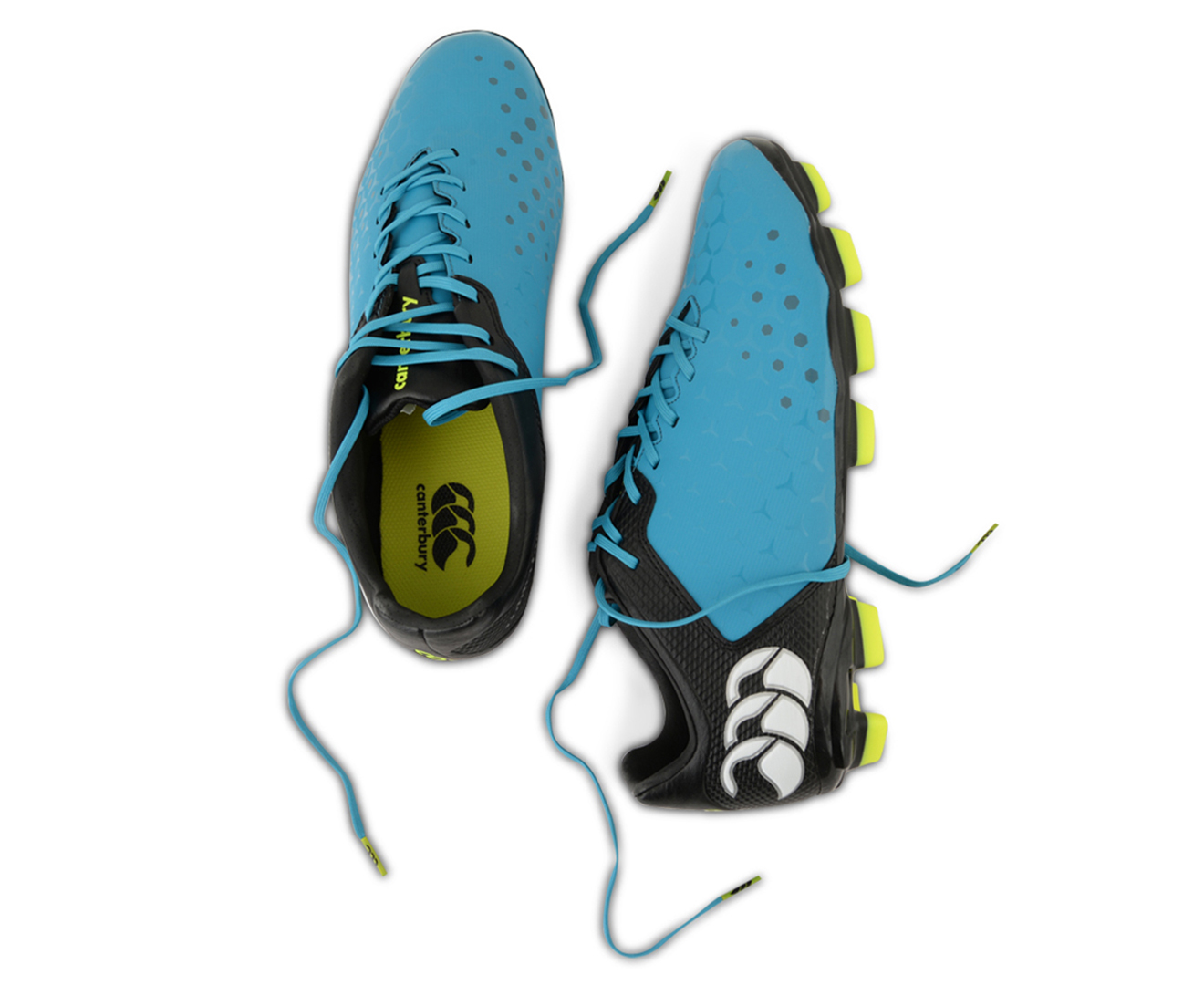 football boots black and blue