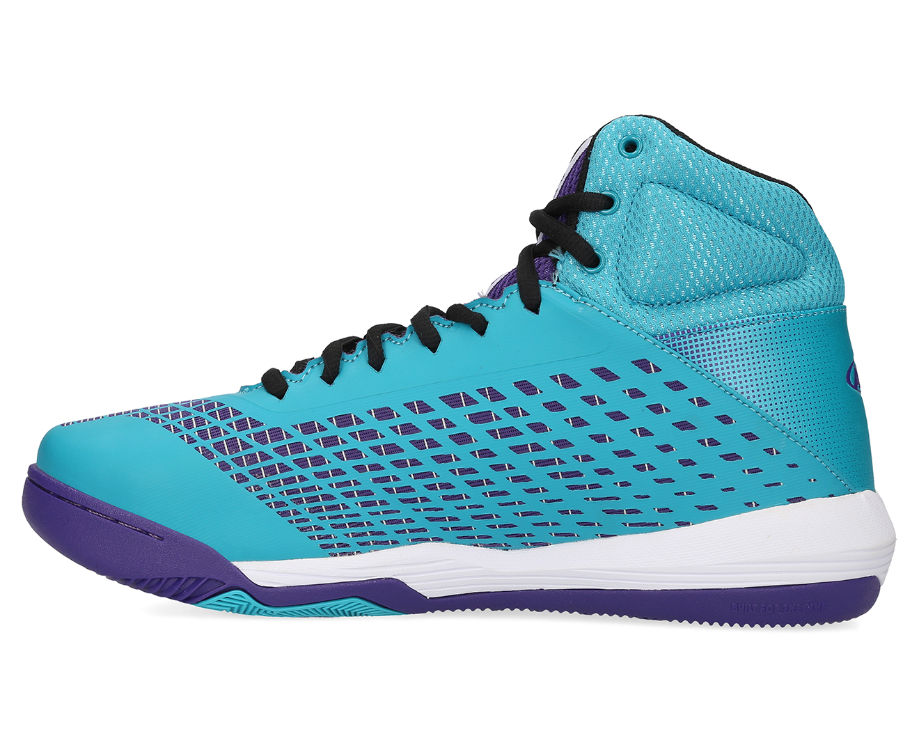 AND1 Women's Ascender Mid Basketball Shoe - Bluebird/Heliotrope/Black ...