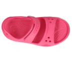 Crocs Girls' Crocband II Sandal - Paradise Pink/Carnation