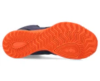 AND1 Boys' Show Out Mid Basketball Shoe - Navy/Black/Orange