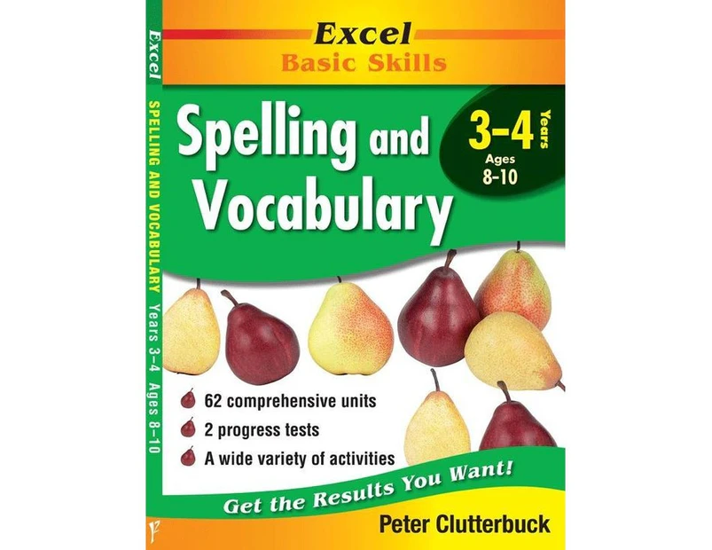 English Support Books: Spelling and Vocabulary: Years 3 & 4